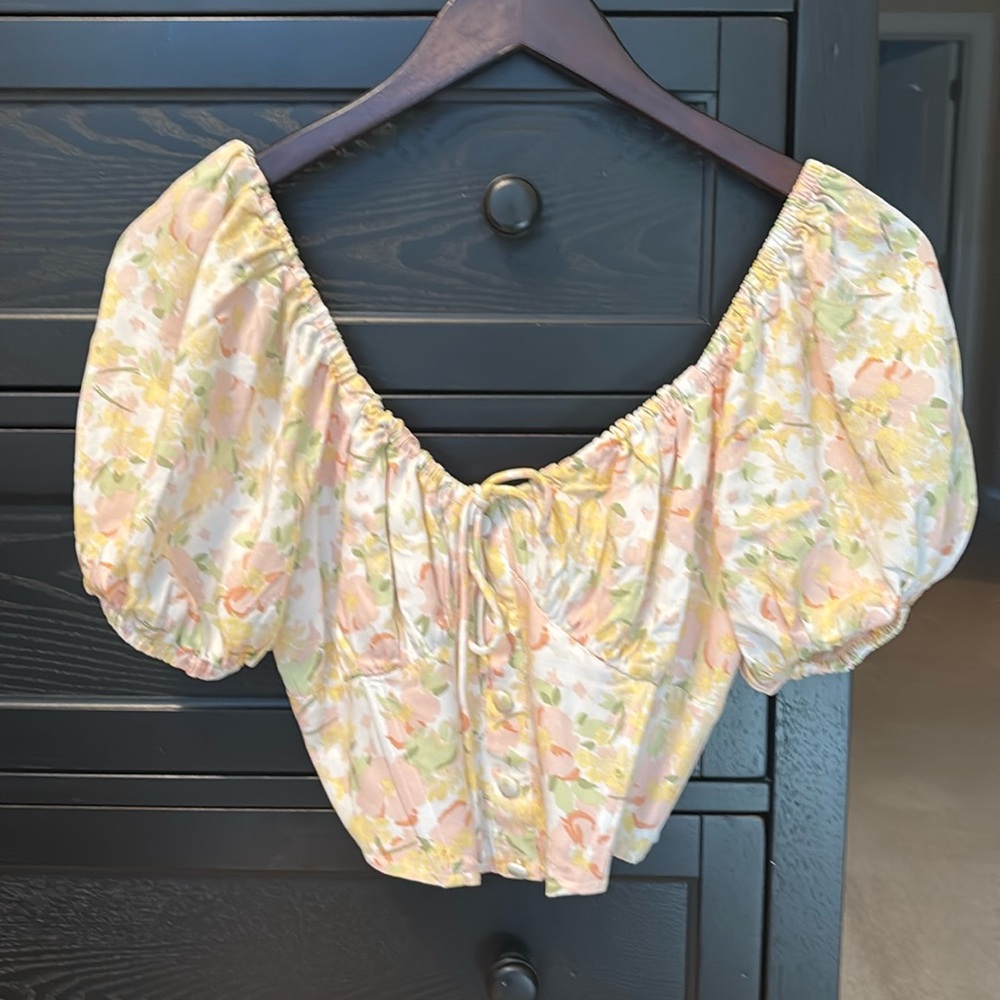 Sabo floral top XS